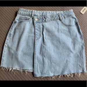 Denim skirt from garage!